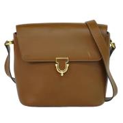 Celine Vintage Pre-owned Laeder axelremsvskor Brown, Dam