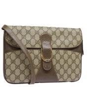 Gucci Vintage Pre-owned Laeder gucci-vskor Beige, Dam