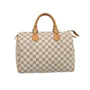 Louis Vuitton Vintage Pre-owned Canvas handvskor Beige, Dam