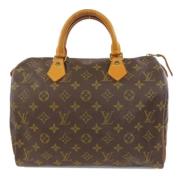 Louis Vuitton Vintage Pre-owned Canvas handvskor Brown, Dam