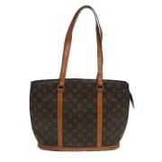 Louis Vuitton Vintage Pre-owned Canvas totevskor Brown, Dam