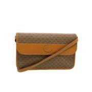 Gucci Vintage Pre-owned Canvas gucci-vskor Beige, Dam