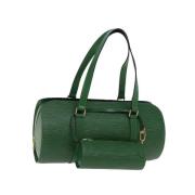 Louis Vuitton Vintage Pre-owned Laeder handvskor Green, Dam