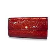 Louis Vuitton Vintage Pre-owned Tyg plnbcker Red, Dam