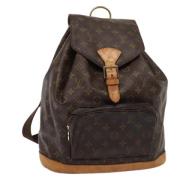 Louis Vuitton Vintage Pre-owned Canvas ryggsckar Brown, Dam