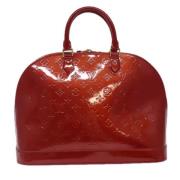 Louis Vuitton Vintage Pre-owned Laeder handvskor Red, Dam