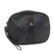 Gucci Vintage Pre-owned Laeder kuvertvskor Black, Dam