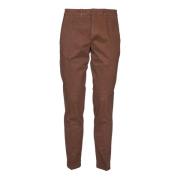 Fay Brun Capri Byxor med Fickor Brown, Herr