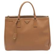 Prada Vintage Pre-owned Laeder prada-vskor Brown, Dam