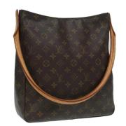 Louis Vuitton Vintage Pre-owned Canvas louis-vuitton-vskor Brown, Dam