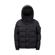 Moncler Maya Kort Dunjacka - Svart Black, Dam