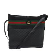 Gucci Vintage Pre-owned Laeder axelremsvskor Black, Dam