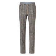 Pt01 Rutiga Gentlemen Fit Ullbyxor Gray, Herr