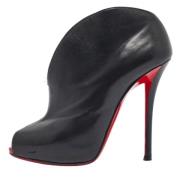 Christian Louboutin Pre-owned Pre-owned Laeder stvlar Black, Dam