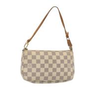 Louis Vuitton Vintage Pre-owned Canvas louis-vuitton-vskor Beige, Dam