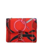 Hermès Vintage Pre-owned Canvas crossbodyvskor Red, Dam