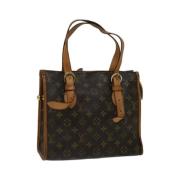 Louis Vuitton Vintage Pre-owned Canvas handvskor Brown, Dam