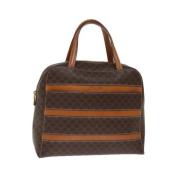 Celine Vintage Pre-owned Laeder handvskor Brown, Dam