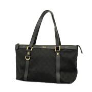 Gucci Vintage Pre-owned Canvas gucci-vskor Black, Dam