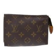 Louis Vuitton Vintage Pre-owned Canvas necessrer Brown, Dam