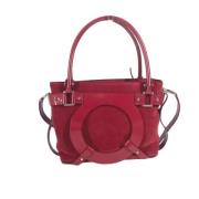 Salvatore Ferragamo Pre-owned Pre-owned Laeder handvskor Red, Dam