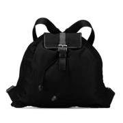 Prada Vintage Pre-owned Nylon ryggsckar Black, Dam