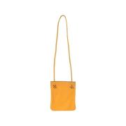 Hermès Vintage Pre-owned Laeder axelremsvskor Yellow, Dam