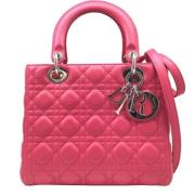 Dior Vintage Pre-owned Laeder dior-vskor Pink, Dam