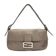 Fendi Vintage Pre-owned Laeder fendi-vskor Gray, Dam