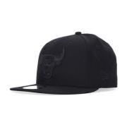 New Era Chicago Bulls Svart Flat Skärm Keps Black, Herr