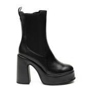 Cult Svarta Ankelboots Black, Dam