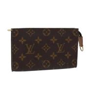 Louis Vuitton Vintage Pre-owned Canvas necessrer Brown, Dam