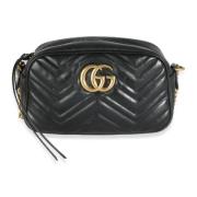 Gucci Vintage Pre-owned Laeder axelremsvskor Black, Dam