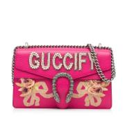 Gucci Vintage Pre-owned Laeder gucci-vskor Pink, Dam