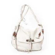 Gucci Vintage Pre-owned Laeder handvskor White, Dam