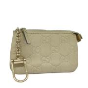 Gucci Vintage Pre-owned Canvas handvskor Beige, Dam