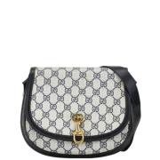 Gucci Vintage Pre-owned Canvas gucci-vskor Blue, Dam