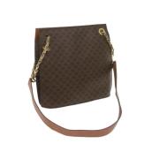 Celine Vintage Pre-owned Bomull celine-vskor Brown, Dam