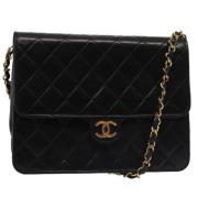 Chanel Vintage Pre-owned Laeder chanel-vskor Black, Dam