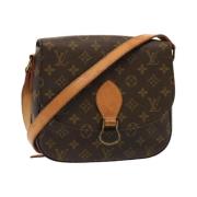 Louis Vuitton Vintage Pre-owned Canvas louis-vuitton-vskor Brown, Dam