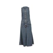 Chloé Pre-owned Pre-owned Denim klnningar Blue, Dam