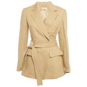 Chloé Pre-owned Pre-owned Tyg ytterklder Beige, Dam