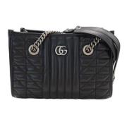 Gucci Vintage Pre-owned Laeder gucci-vskor Black, Dam