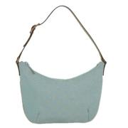 Gucci Vintage Pre-owned Canvas gucci-vskor Blue, Dam