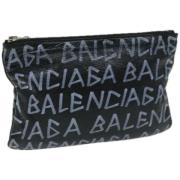 Balenciaga Vintage Pre-owned Laeder kuvertvskor Black, Dam