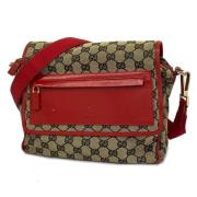 Gucci Vintage Pre-owned Canvas gucci-vskor Brown, Dam