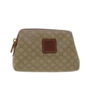 Celine Vintage Pre-owned Canvas celine-vskor Beige, Dam