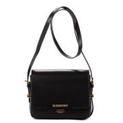 Burberry Vintage Pre-owned Laeder axelremsvskor Black, Dam