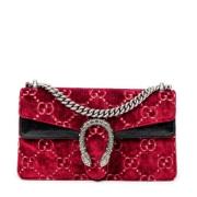 Gucci Vintage Pre-owned Canvas handvskor Red, Dam