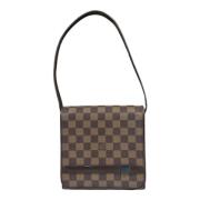 Louis Vuitton Vintage Pre-owned Canvas handvskor Brown, Dam